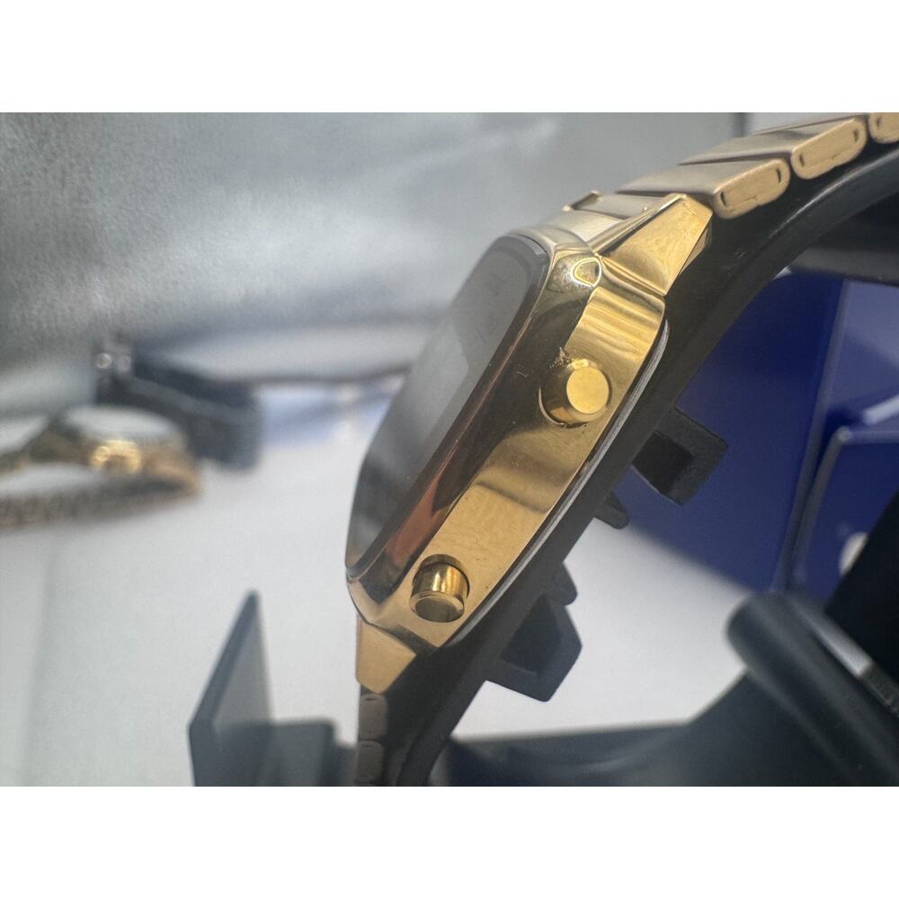Authentic Casio Women's Vintage LA670WGA-1 Daily Alarm Digital Gold-tone Watch - Picture 9 of 11